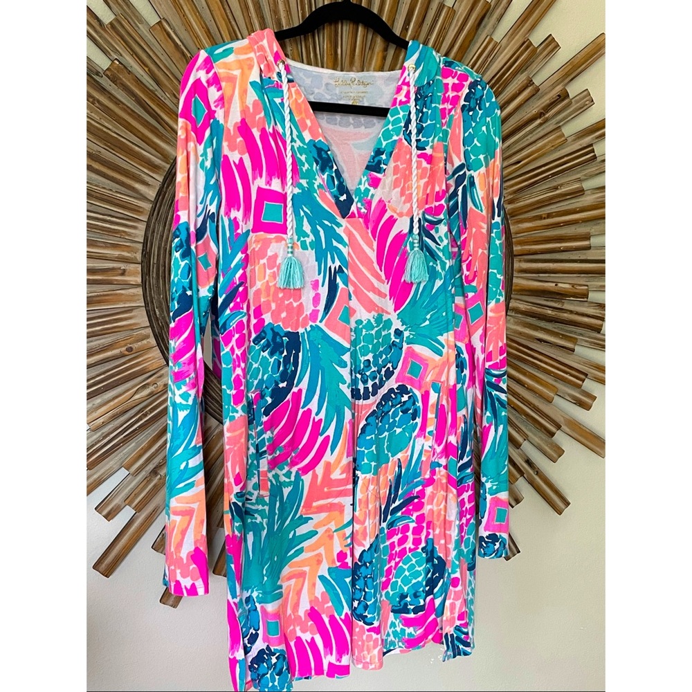 Lilly Pulitzer long sleeve SPF coverup